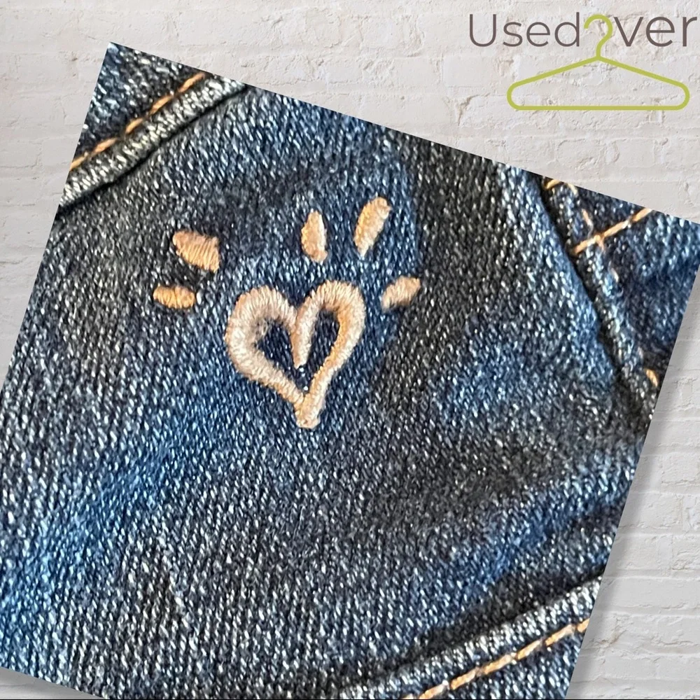 JUSTICE JEANS ZIPPER DETAILING SZ 10R